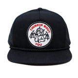 "THINKIN BOUT YOU" ROPE CAP (BLACK)