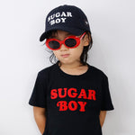 【KIDS】SUGAR BOY LOGO CAP (BLACK)