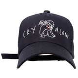 CRY ALONE CAP (BLACK)